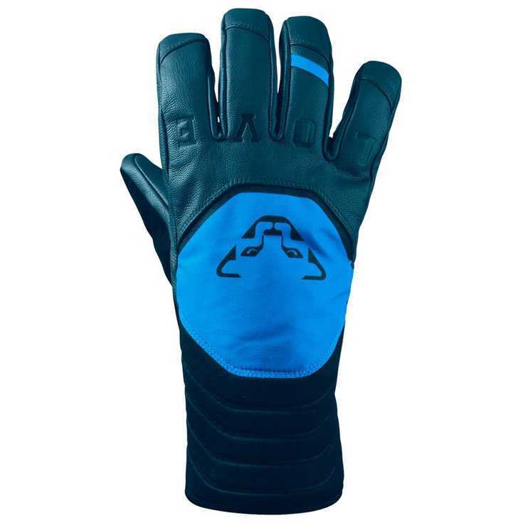 Dynafit Gant Ft Leather Gloves Mykonos Blue Présentation