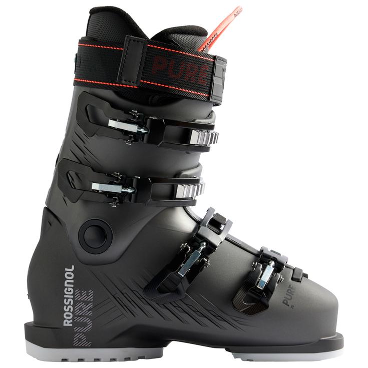 Rossignol Chaussures de Ski Pure 75 Dark Grey Metal Dos