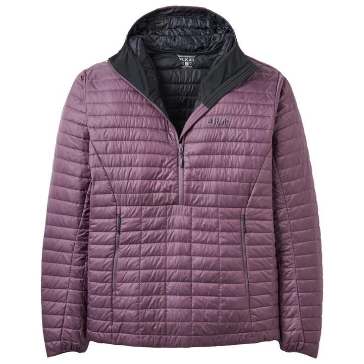 RAB Doudoune Microlighter Pullover Hoody Dark Iris Présentation