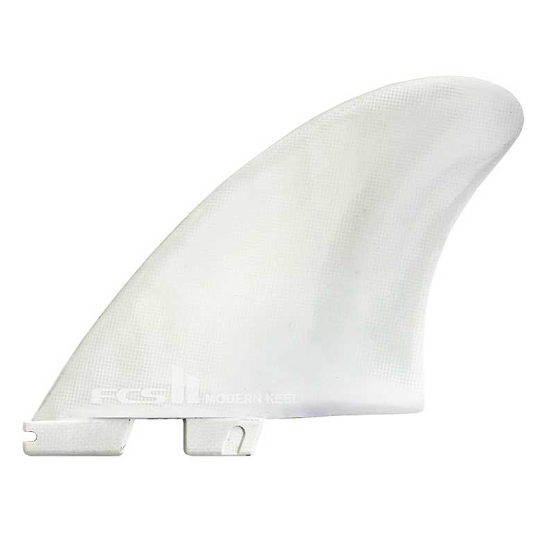 Fcs Ailerons Surf II Modern Keel Performance Glass - White Profil