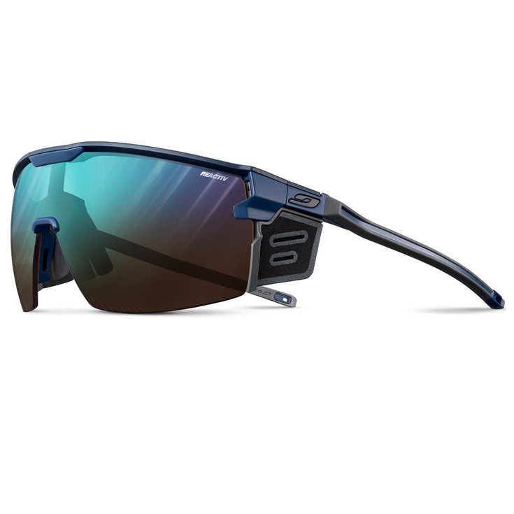 Julbo Lunettes de soleil Ultimate Cover Bleu Foncé Reactiv Performance 2-4 Présentation