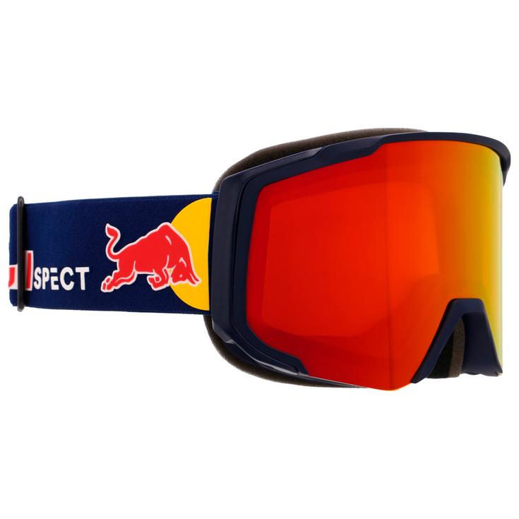 Red Bull Spect Masque de Ski Jibb Mat Blue I-Boost Orange Red Mirror Présentation