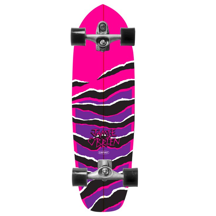 Carver Skateboards Surfskate J.o.b Pink CX Dessus