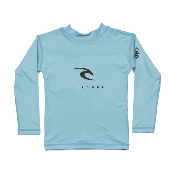 Rip Curl Top Manches Longues Top Lycra Enfant Corpo L/SL - Blue Dos