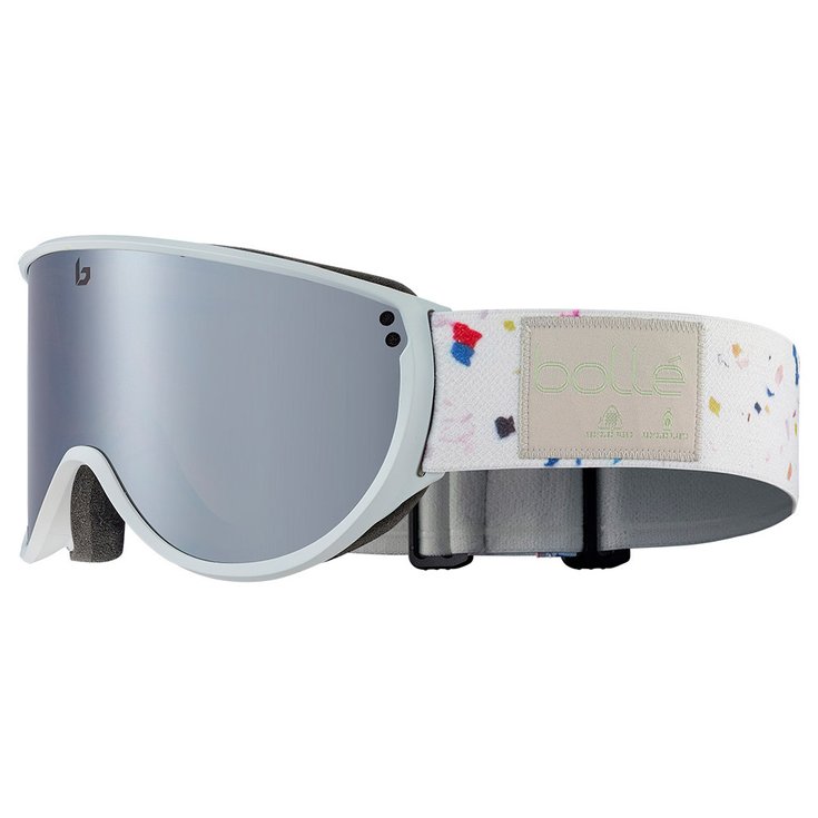 Bollé Masque de Ski Eco Blanca Ice White Matte Black Chrome Présentation
