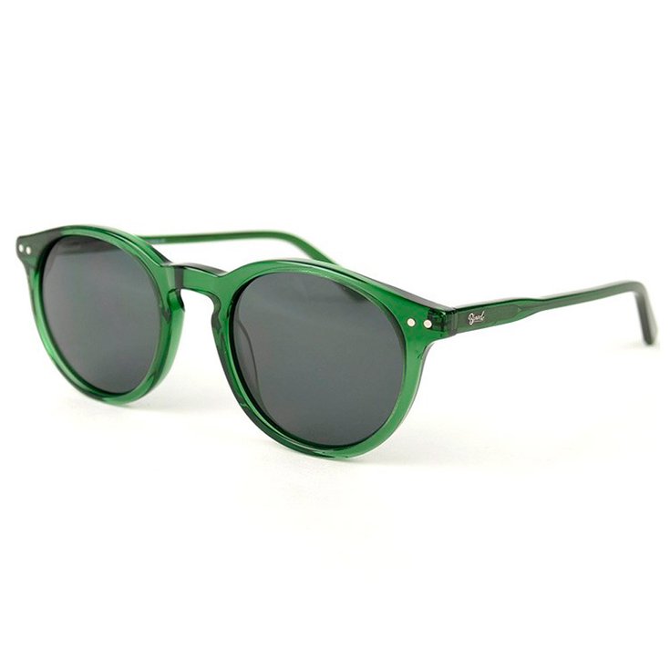Binocle Eyewear Lunettes de soleil California Kaki Grey Polarized Présentation