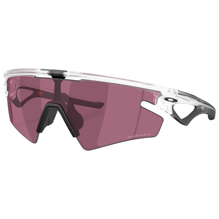 Oakley Lunettes de soleil Sphaera Slash Matte Clear Prizm Road Black Présentation