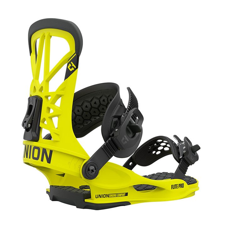 Union Fix Snowboard Flite Pro 2021 - Hazard Yellow Côté
