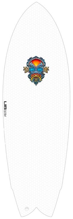 Lib Tech Planche Surf Lost Rnf Retro Fish Présentation