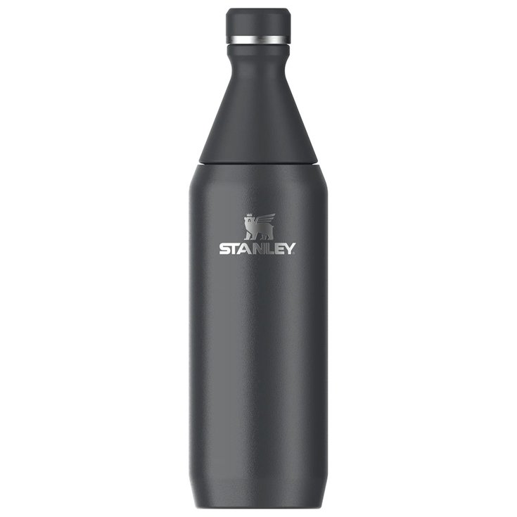 Stanley Gourde The All Day Slim Bottle 0.6L Black Présentation