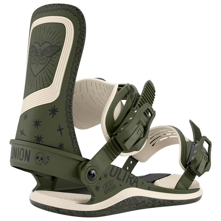 Union Fix Snowboard Ultra Black Wos Jess Kimura Présentation