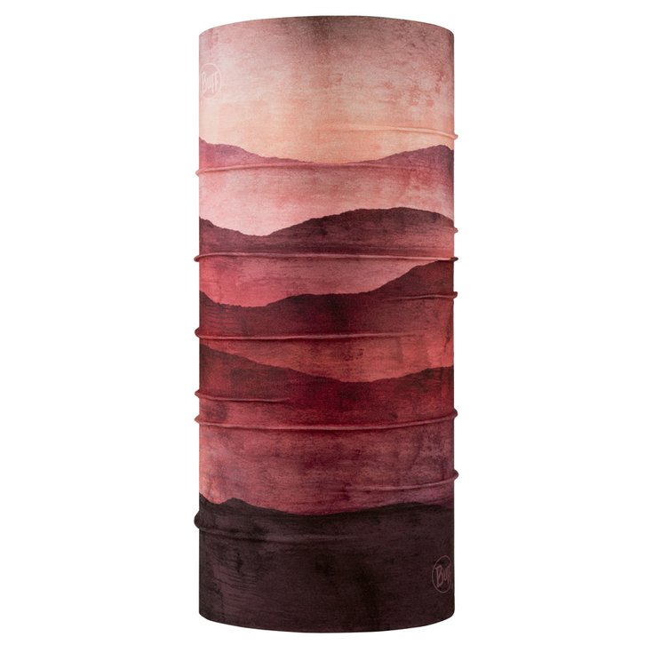 Buff Tour de cou Original Ecostretch Neckwear Lise Maroon Présentation