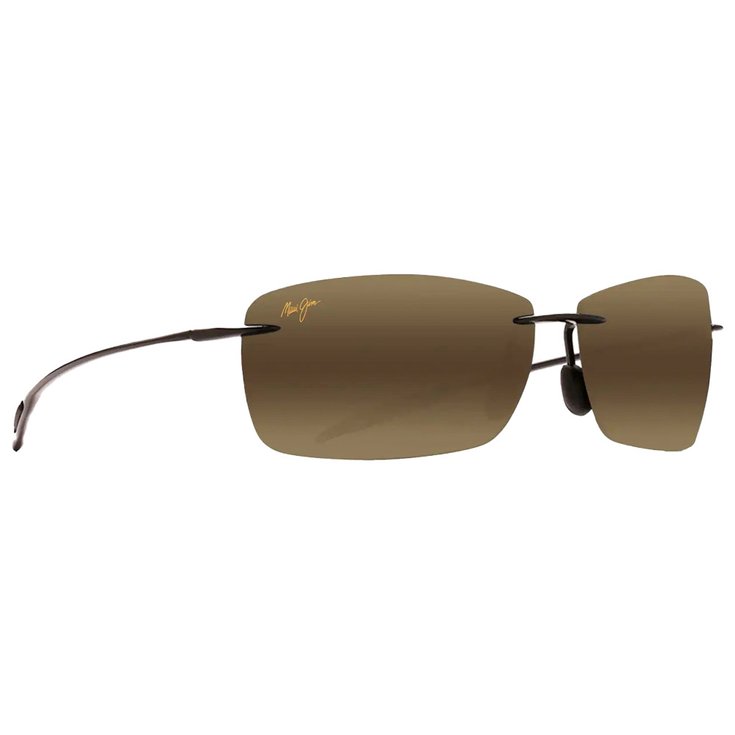Maui Jim Lunettes de soleil Lighthouse Noir Brillant Bronze Présentation