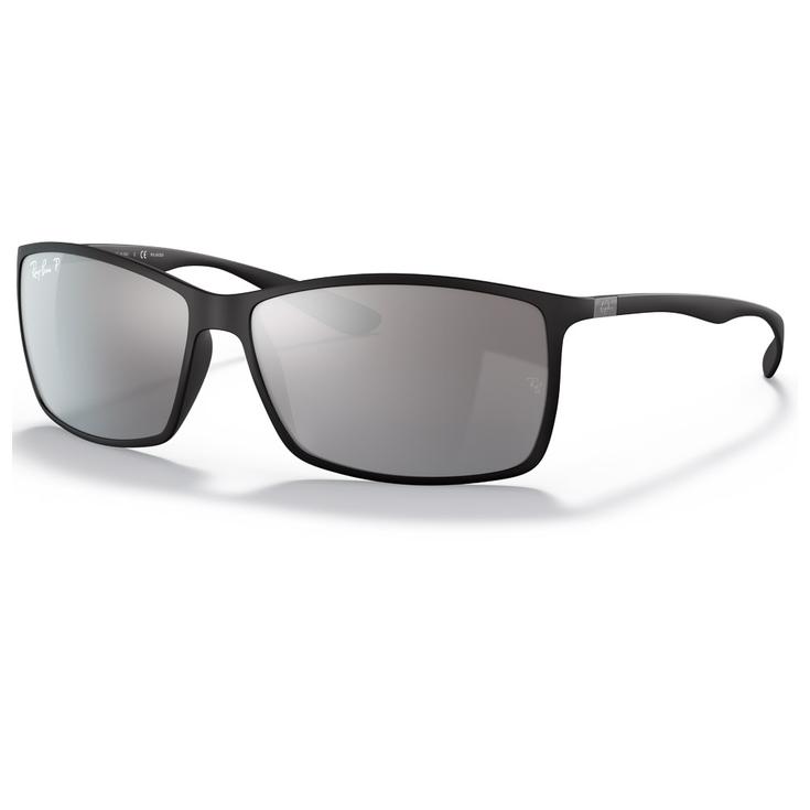 Ray Ban Lunettes de soleil RB4179 Liteforce Tech Matte Black Silver Gradient Mirror Polar Présentation