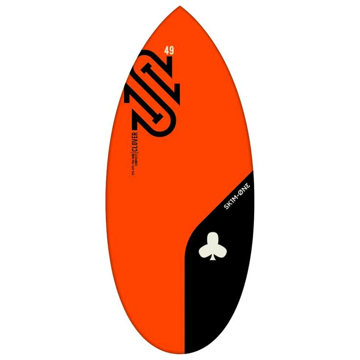 Skim1 Skimboard Clover 2 Orange Présentation