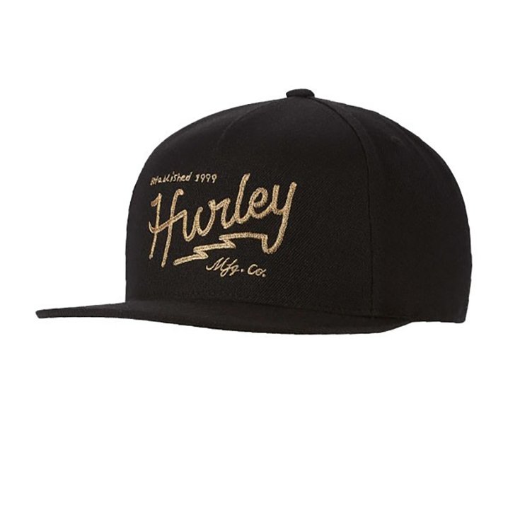 Hurley Casquettes Stapmed Hat - Black Derrière