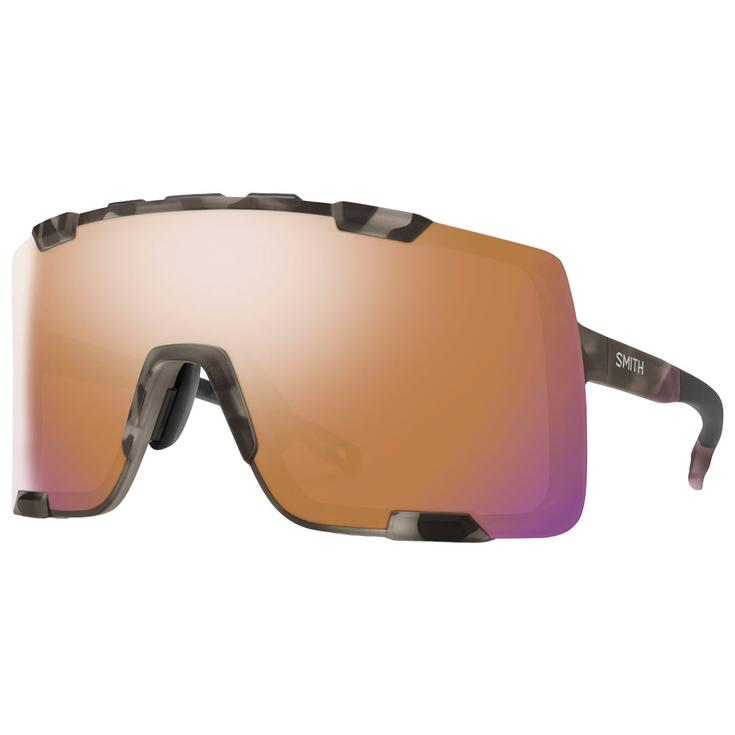 Smith Lunettes de soleil Syncline Matte Salt Haze Chromapop Rose Gold Mirror + Clear Présentation