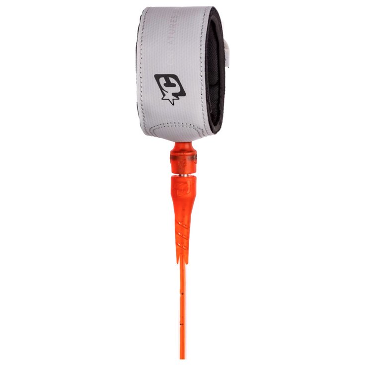 Creatures Leash Surf Superlite Comp Fluro Red S Peckle Cement Présentation