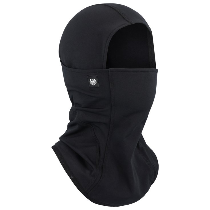 686 Cagoule Alpha Hinged Bataclava Black Présentation