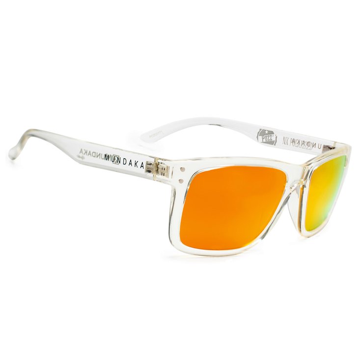 Mundaka Optic Lunettes de soleil Pozz' Translucide Smoke Orange Revo Nx Polarized Présentation