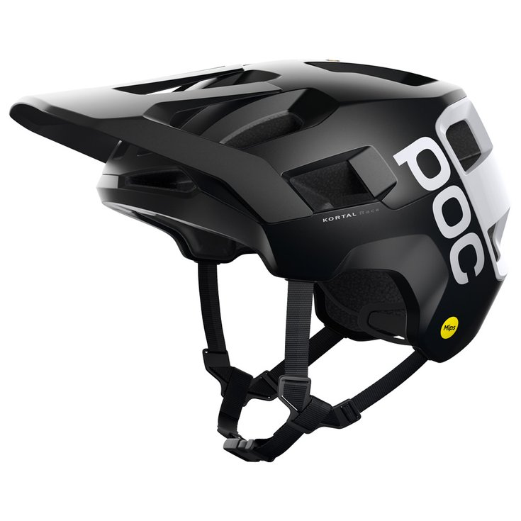 Casque VTT Poc Kortal Race Mips Uranium Black Matt Hydrogen White Ete 2022 Glisse proshop