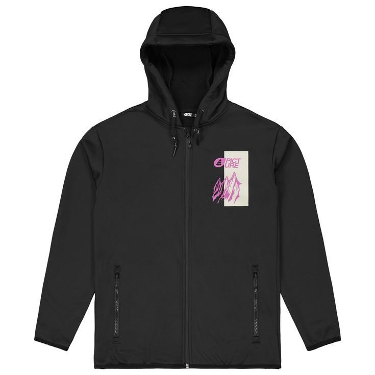 Picture Polaire Park Zip Tech Black Présentation