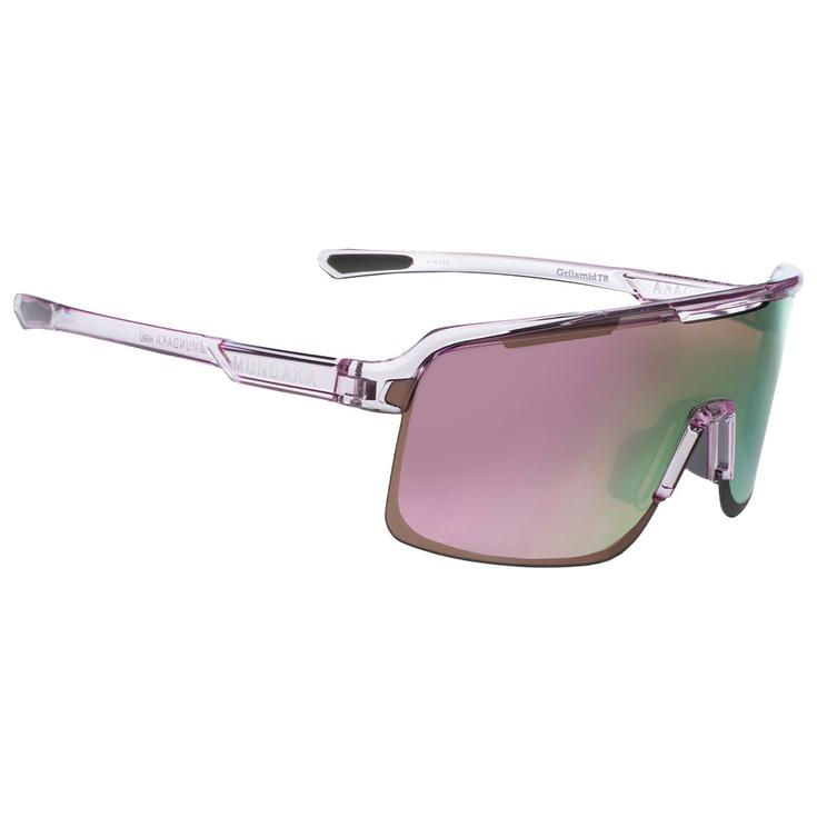 Mundaka Optic Lunettes de soleil Hiru Pink Brown Cx Pink Gold Revo Présentation