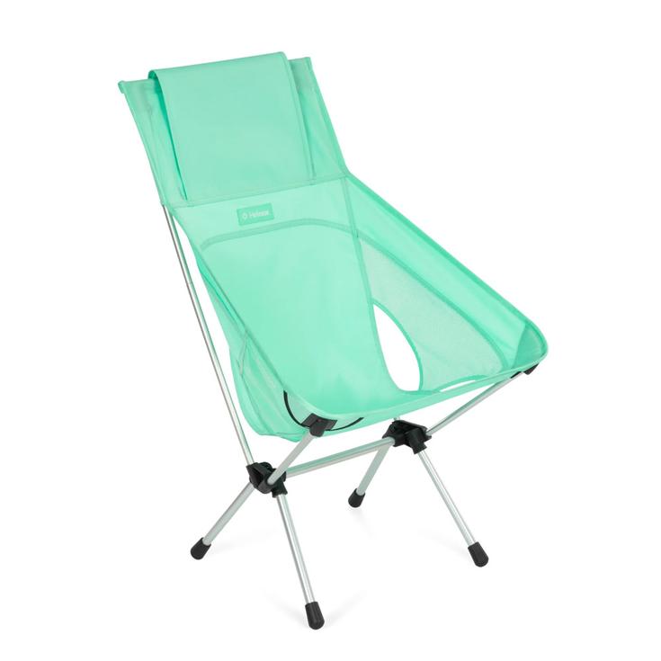 Helinox Siège camping Chair One Highback Biscay Green Silver Présentation