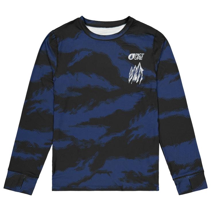 Picture Sous-vêtement technique Lhotse Printed Top Retro Fusion Print Présentation