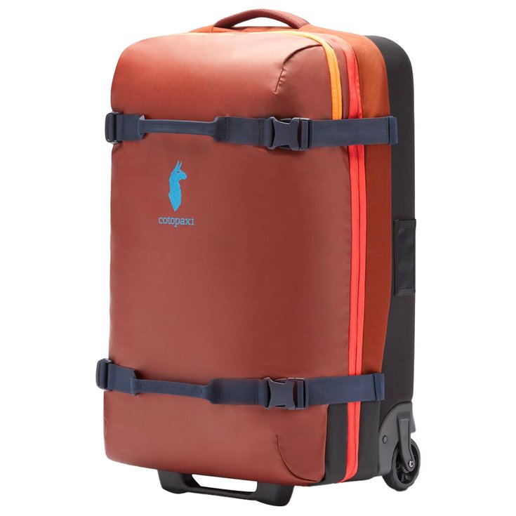 Cotopaxi Valise Allpa 65L Roller Bag Rusty Présentation