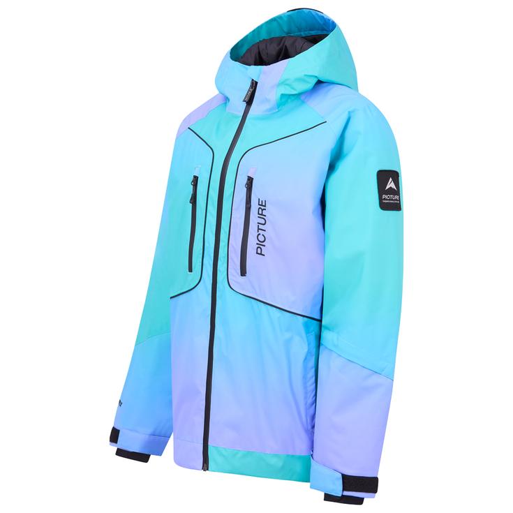 Picture Blouson Ski Luma Gradient Frozen Gradient Print Présentation