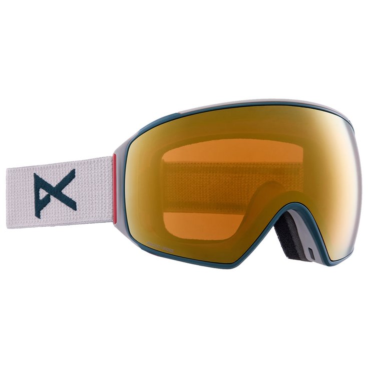Anon Masque de Ski M4 Toric MFI Warm Gray Perceive Sunny Bronze + Perceive Cloudy Burst Présentation