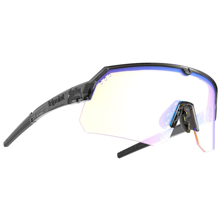 Tripoint Lunettes de soleil Treriksroset Shiny Transparent Black Tri-X Chromic Présentation