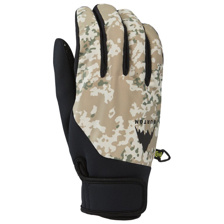 Burton Gant Park Gloves Snowfall Camo Présentation