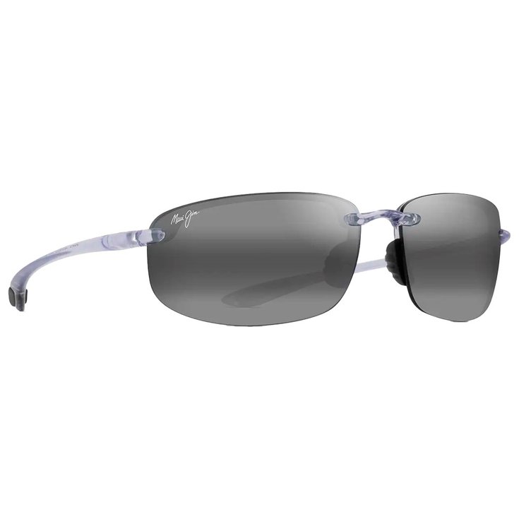 Maui Jim Lunettes de soleil Hookipa Shiny Crystal Neutral Grey MauiPure Présentation