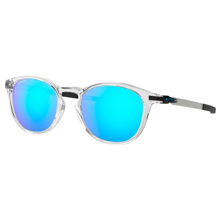 Oakley Lunettes de soleil Pitchman R Polished Clear Prizm Sapphire Présentation
