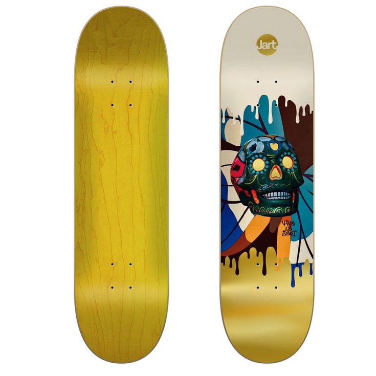 Jart Skate Planche de Skateboard Jart Golden - 8.0'' - Sans Dos