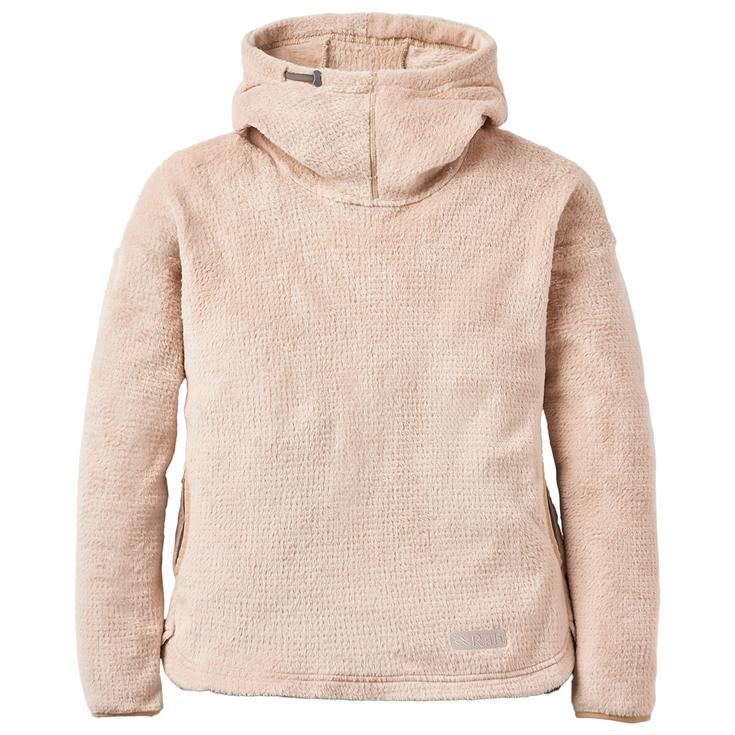 RAB Polaire Wheelstone Pullover Hoody W's Dark Pebble Présentation