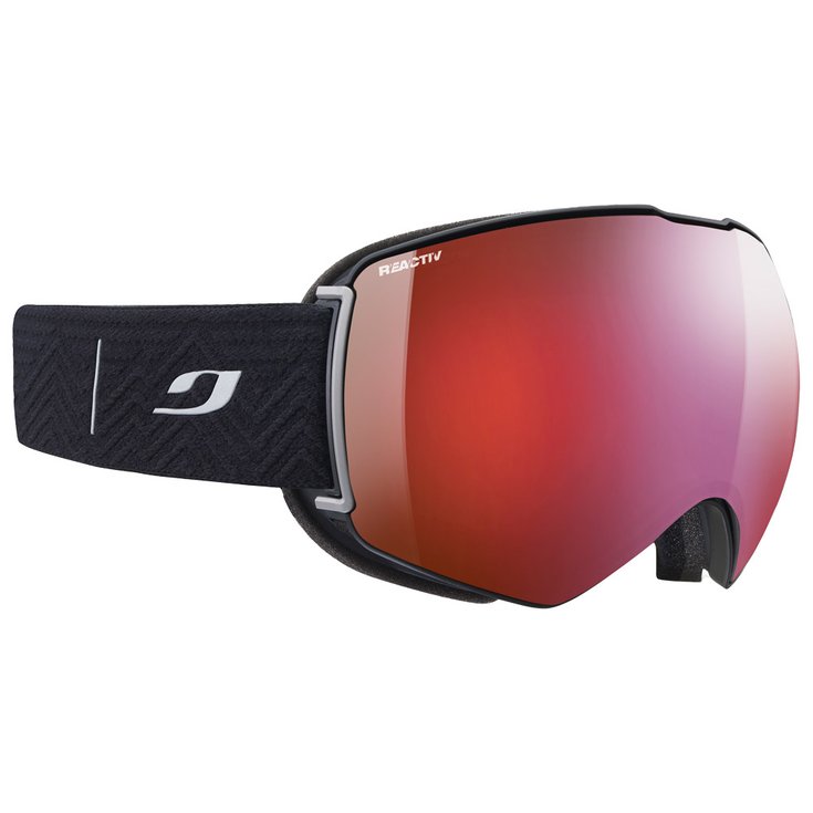 Julbo Masque de Ski Lightyear Noir Gris Reactiv 0-4 High Contrast Présentation