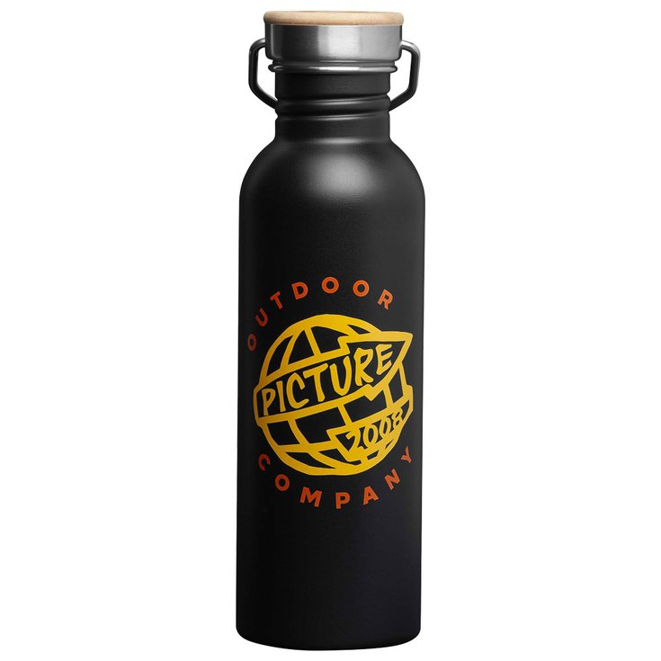 Picture Gourde Hampton Bottle 0.75L Black Présentation