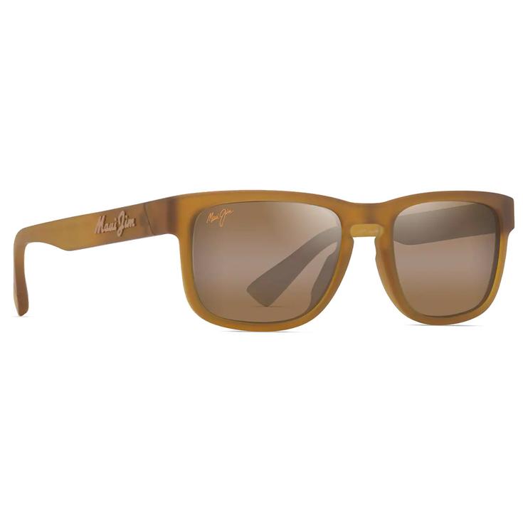 Maui Jim Lunettes de soleil Kupulau Matte Honey Yellow Translucide Bronze Hcl MauiPure Présentation