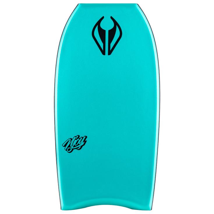 Nmd Board de Bodyboard Njoy Pe Bumpers Emerald Orange Présentation