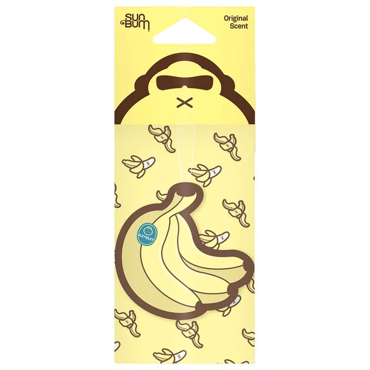 Sun Bum Désodorisant Auto Air Freshener Banana Présentation