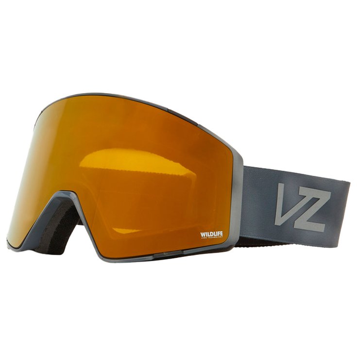 Von Zipper Masque de Ski Capsule Gray Bird Widlife Bronze Chrome + Yellow Présentation