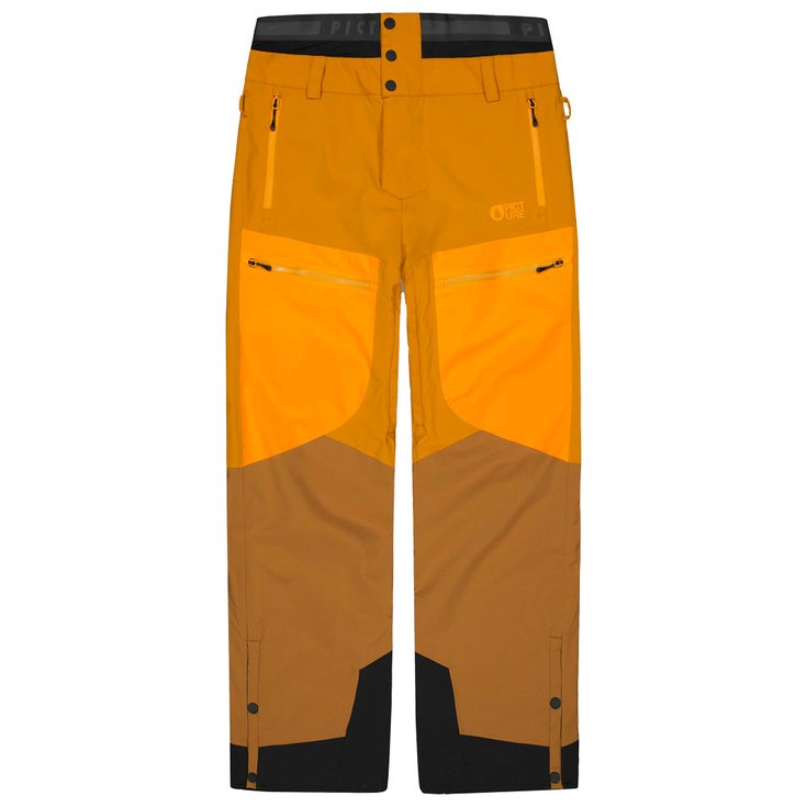 Picture Pantalon Ski Naikoon Honey Carrot Chocolate Présentation