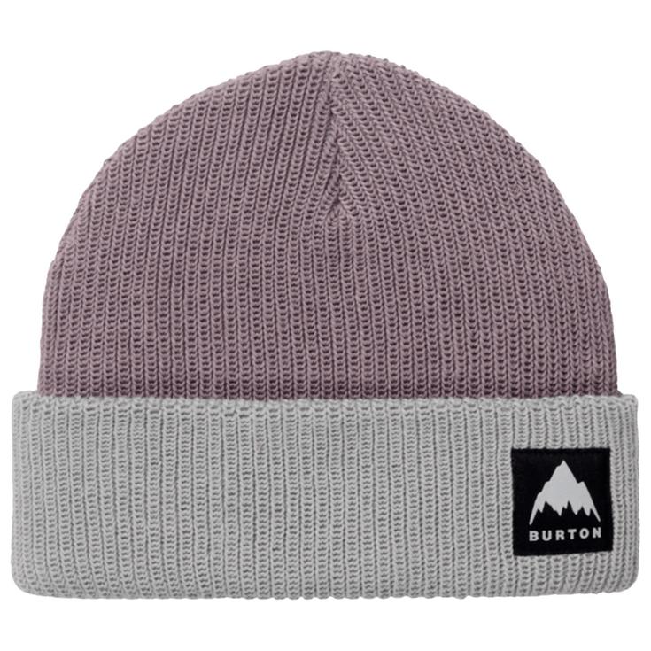 Burton Bonnet Recycled Vt Beanie Washed Lavender Gray Cloud Présentation