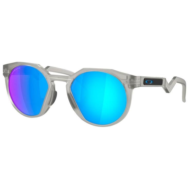 Oakley Lunettes de soleil Hstn Matte Grey Ink Prizm Sapphire Présentation
