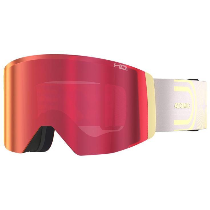 Atomic Masque de Ski Four Q L Hd Gull Grey Butter Red Hd + Yellow Blue Hd Présentation Atomic Masque de Ski Four Q L Hd Gull Grey Butter Red Hd + Yellow Blue Hd Présentation