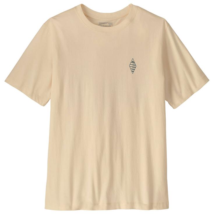 Patagonia Tee-shirt Water People Spotter Undyed Natural Présentation