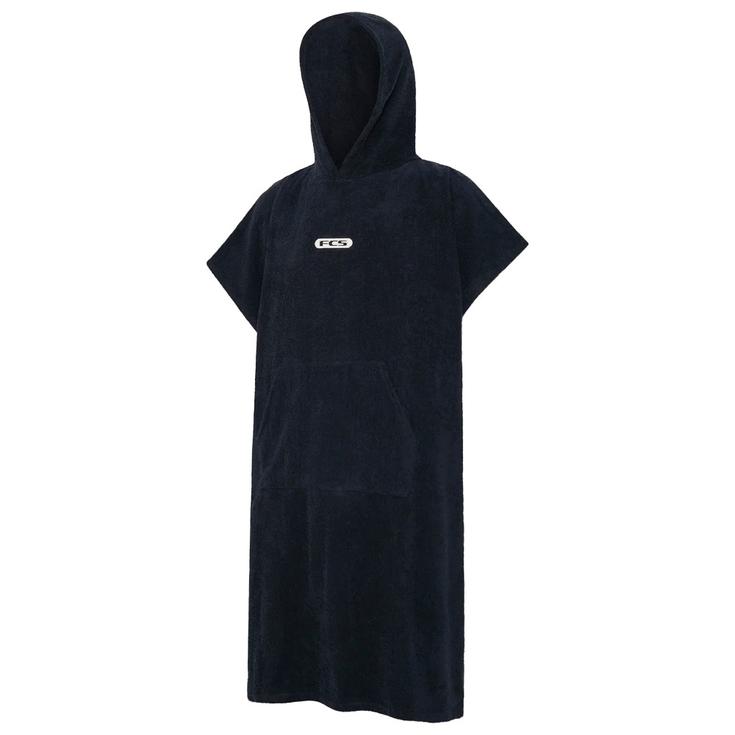 Fcs Poncho Surf Towel Black Présentation